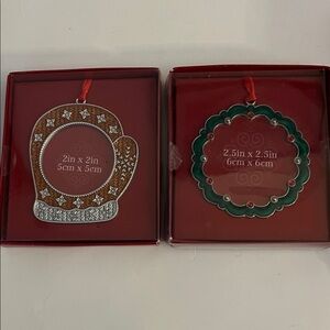 Festive Holiday Ornament Set -